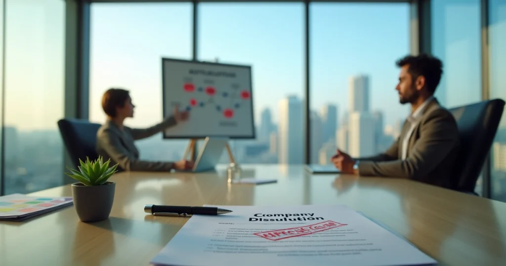Como fechar empresa nos EUA sem multas: passo a passo 7 Empreendedor brasileiro relaxado riscando carimbo de multa em contrato empresarial nos EUA